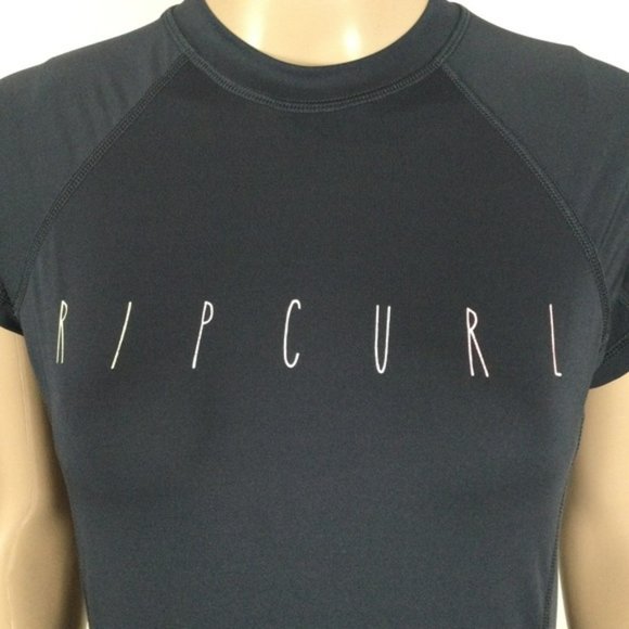 RIPCURL Wet Suit Tee Poly/Spandex Short Sleeve. See Size Note - Picture 3 of 9